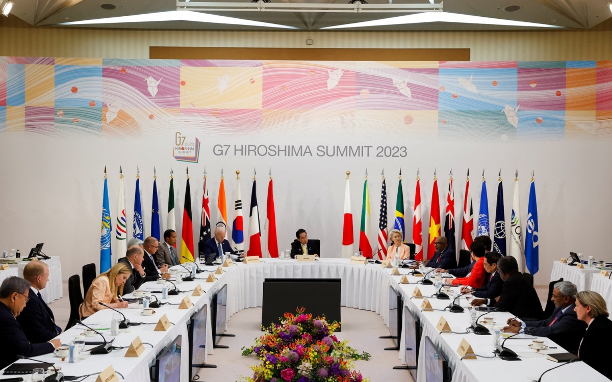 Lãnh đạo các nước G7 cam kết ủng hộ Ukraine lâu dài trong xung đột với Nga